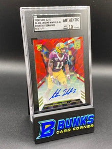 2020 Antoine Winfield JR. Rookie Auto. Red SGC Auto. 10 (Box 34)