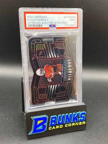 2022 Kyler Murray Vitreous-Electric Etch Red PSA 9 (Box A14)