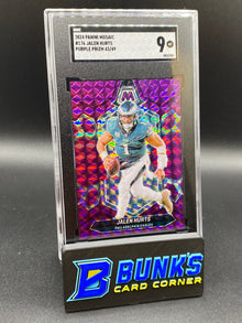 2024 Jalen Hurts Purple Prizm SGC 9 (Box A14)