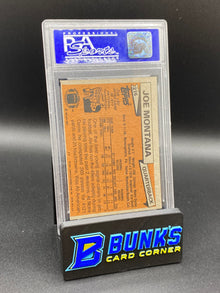 1981 Joe Montana RC PSA 8 (Box A14)
