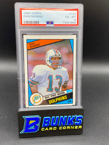 1984 Dan Marino PSA 6 RC (Box A14)