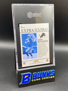 2022 Aidan Hutchinson Extra! Extra! Purple SGC 9 RC (Box A14)