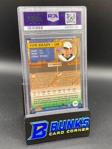 2000 Tom Brady RC PSA 8 (Box A14)
