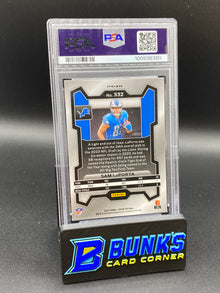 2023 Sam LaPorta Lazer Prizm RC PSA 10 (Box A14)