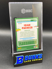 2023 Isiah Pacheco Bronze Mojo Prizm SGC 9.5 (Box 35)