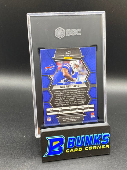 2023 Gabriel Davis Honeycomb Prizm SGC 10 (Box 35)