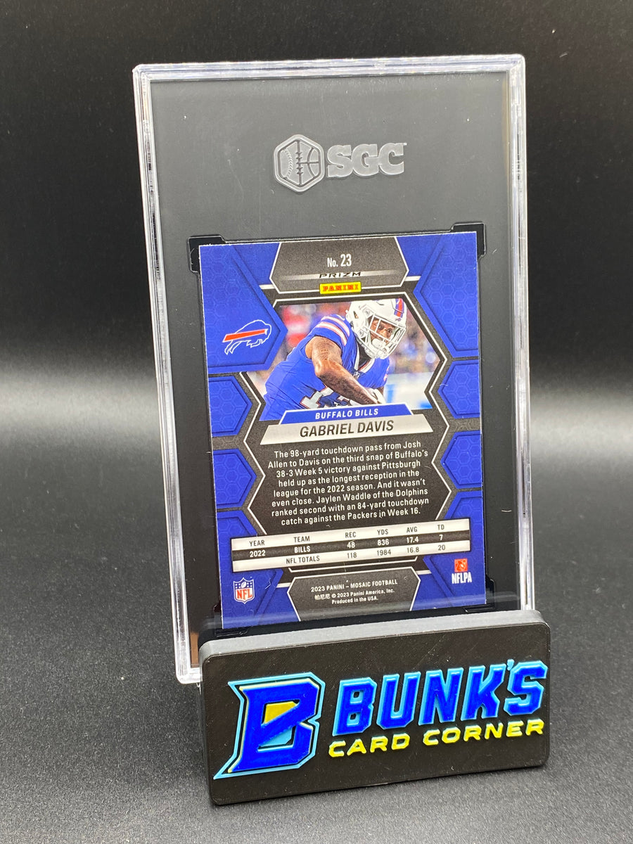 2023 Gabriel Davis Honeycomb Prizm SGC 10