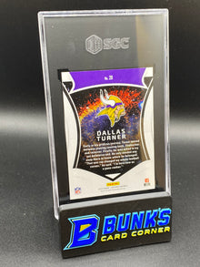 2024 Dallas Turner Certified Rookies Mirror Red SGC 10 (Box 35)