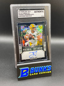 2023 Jordan Love Perennial Contenders Auto. Black Scope Prizm SGC