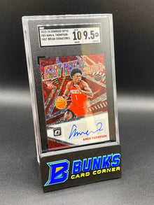 2023-24 Amen Thompson Fast Break Signatures SGC 10/9.5 RC (Box 36)