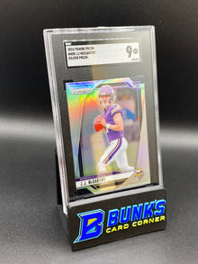 2024 JJ McCarthy Silver Prizm SGC 9 RC (Box 36)
