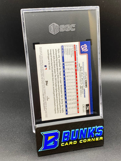 2025 Dylan Crews Confetti SGC 9.5 RC (Box 37)