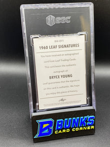 2021 Bryce Young ‘60 Design Auto Spectrum Black SGC 10/9 RC (Box 37)