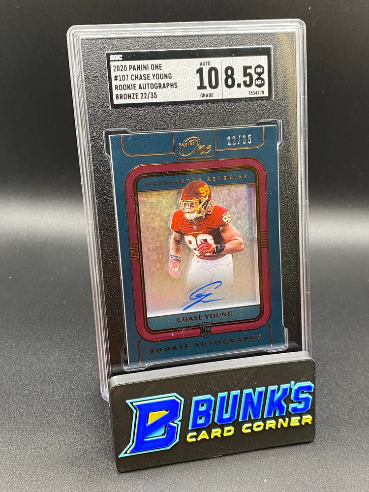 2020 Chase Young Rookie Auto. Bronze SGC 10/8.5