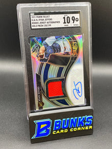 2021 Ryan Jeffers Rookie Jersey Auto. Holo Prizm SGC 10/9 (Box 37)