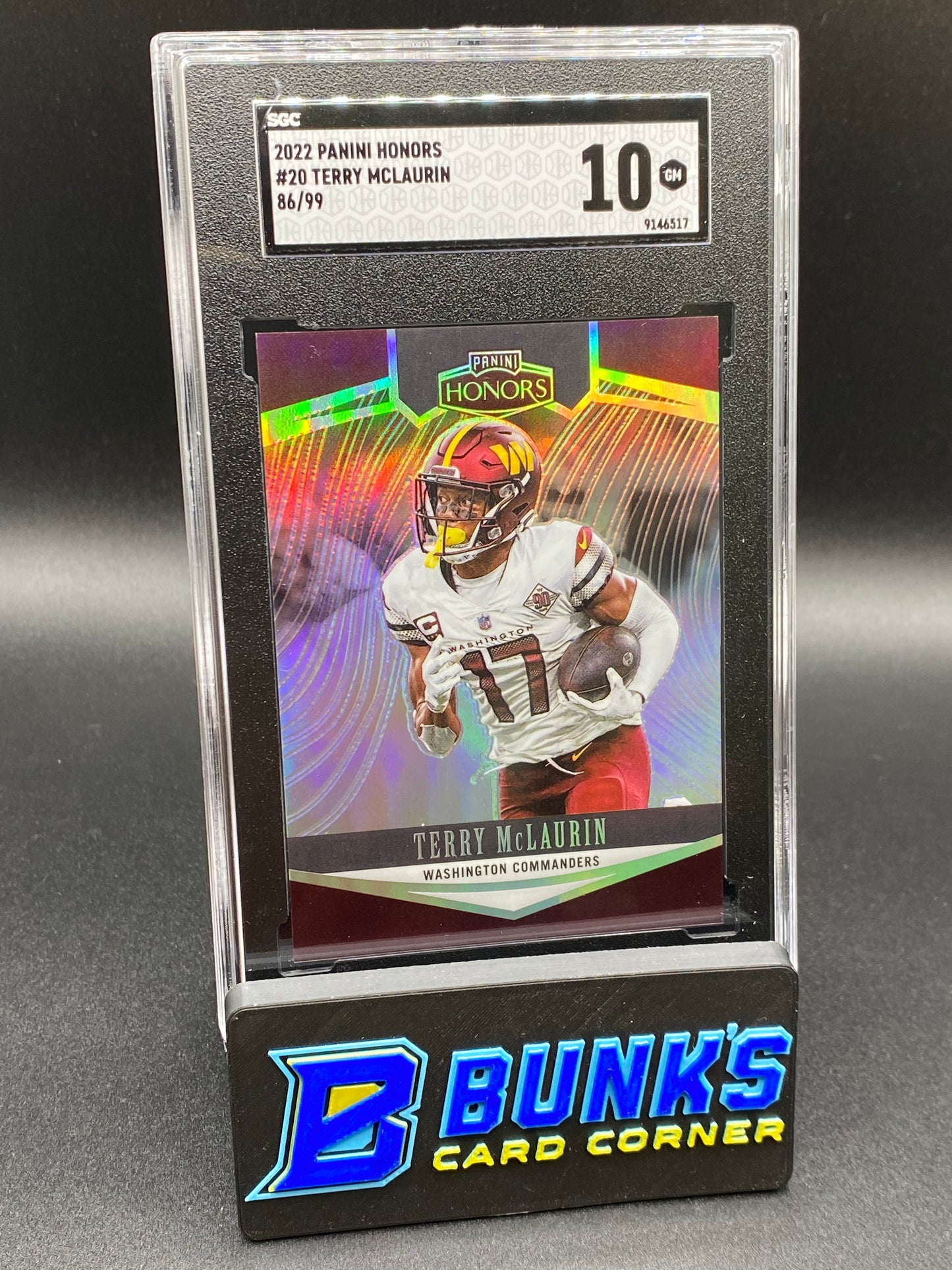 2022 Terry McLaurin SGC 10 (Box 38)