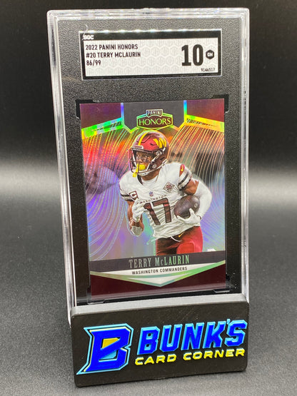 2022 Terry McLaurin SGC 10 (Box 38)