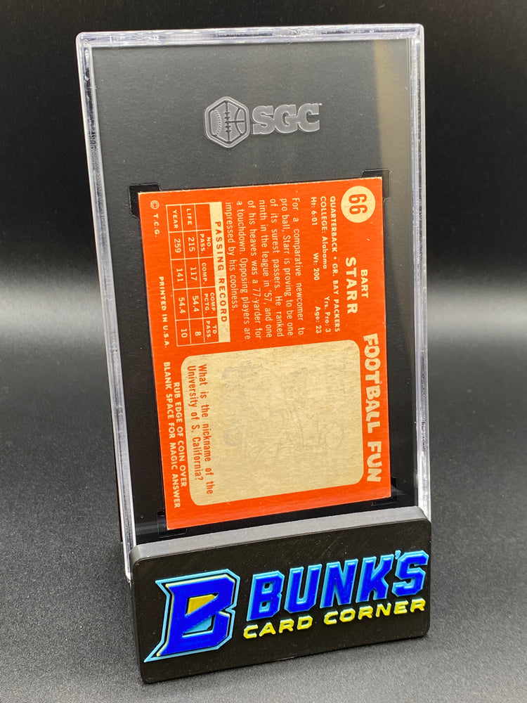 1958 Bart Starr SGC 3