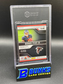 2024 Michael Penix Jr. Premier Jerseys Neon Green Pulsar Prizm SGC 10 (Box 38)