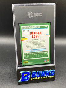 2023 Jordan Love Orange Prizm SGC 9.5 (Box 38)