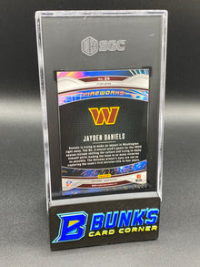 2024 Jayden Daniels Fireworks Green Ice Prizm RC SGC 10 (Box 39)
