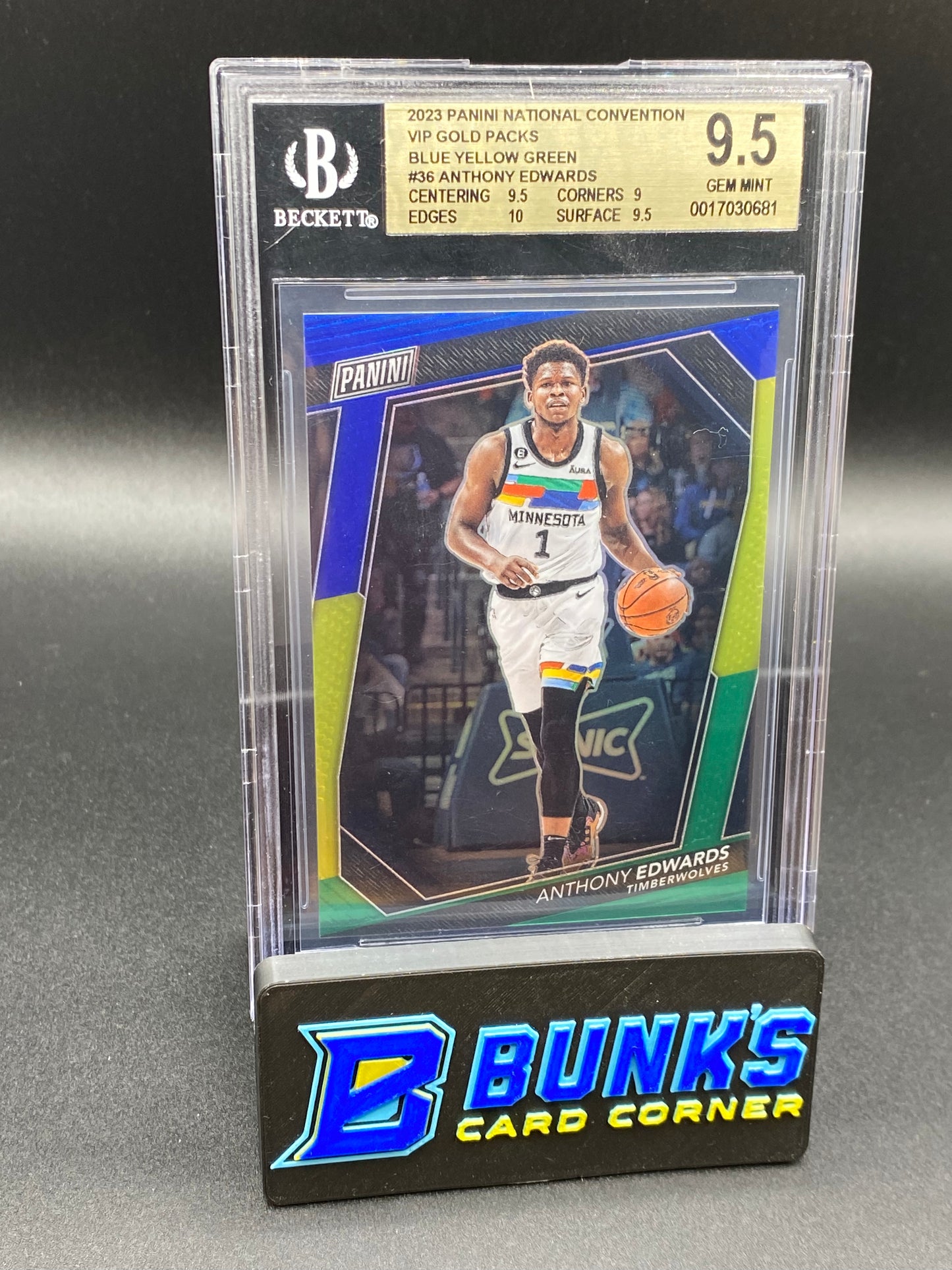 2023 Anthony Edwards Becket 9.5 (Box 39)