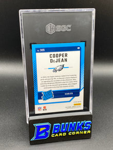 2024 Cooper Dejean Optic Preview Red & Green Prizm SGC 10 (Box 39)