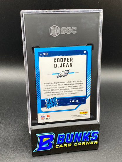 2024 Cooper Dejean Optic Preview Red & Green Prizm SGC 10 (Box 39)