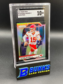 2024 Patrick Mahomes II Silver Prizm SGC 10 (Box 39)