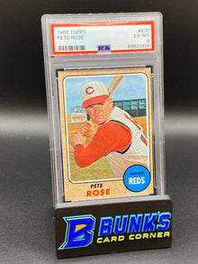 1968 Pete Rose PSA 6 (Box 41)