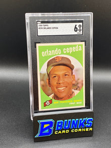1959 Orlando Cepeda HOF SGC 6 (Box 41)