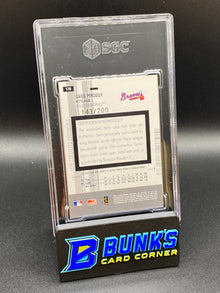 2005 Greg Maddux Material White HOF SGC 9.5 (Box 41)