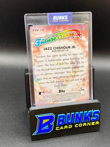 Jazz Chisholm Jr. Gazz Refractor Orange FS 5/25 (Box 41)