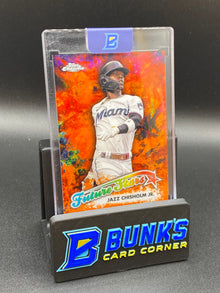 Jazz Chisholm Jr. Gazz Refractor Orange FS 5/25 (Box 41)