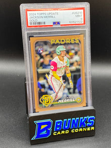 2024 Jackson Merrill Gold RC PSA 9 (Box 41)