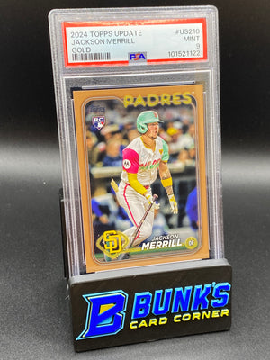 2024 Jackson Merrill Gold RC PSA 9