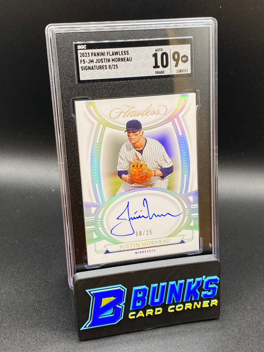 2023 Justin Morneau Signatures SGC 10/9 SP