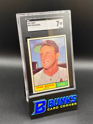 1961 Stan Musial HOF SGC 7