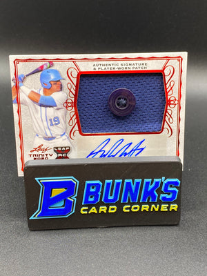 Aaron Sabato Auto. Button Jersey 11/25 SP