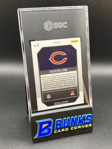 2024 Caleb Williams Emergent Green Prizm RC SGC 10 (Box 42)