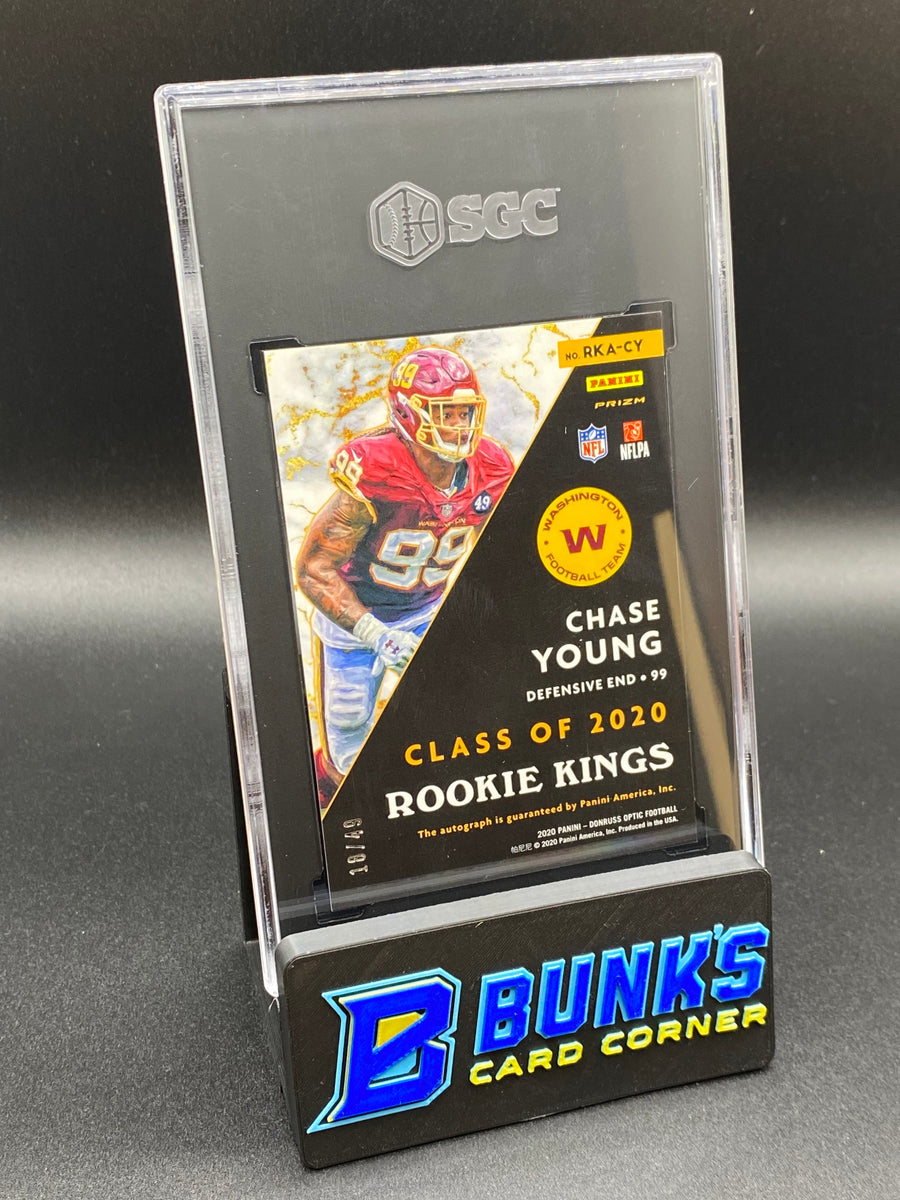 2020 Chase Young Rookie Kings Auto. SGC 10/8.5