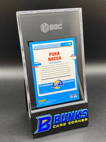 2023 Puka Nacua Blue Hyper Prizm SGC 10 (Box 42)