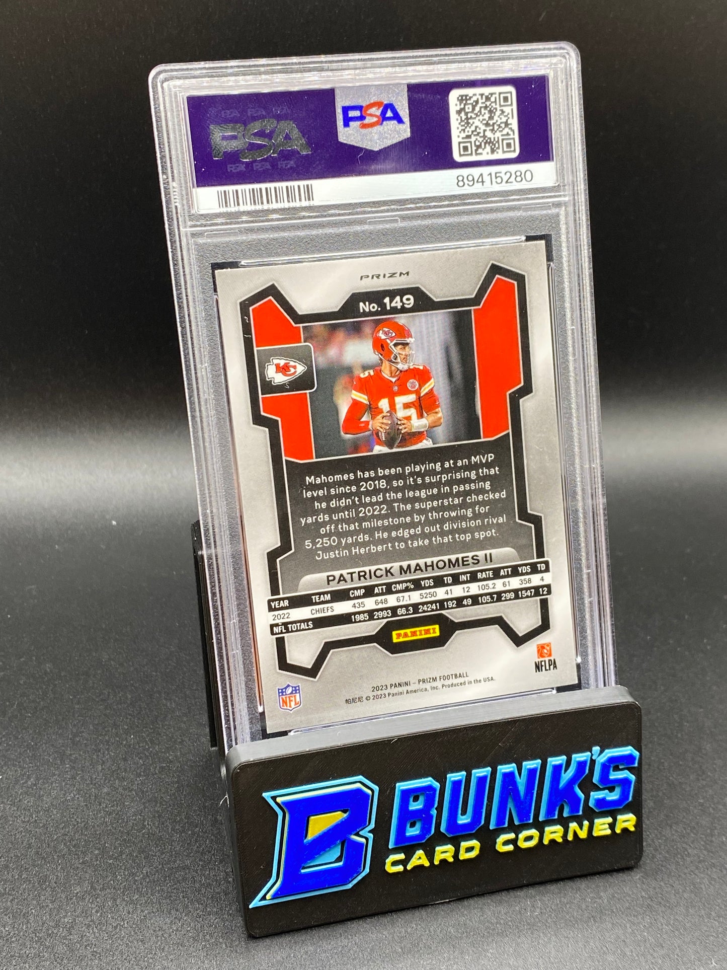 2023 Patrick Mahomes II Disco PSA 10 (Box 42)