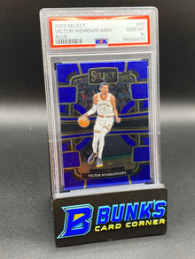 2023 Victor Wembanyama Blue RC PSA 10 (Box 42)