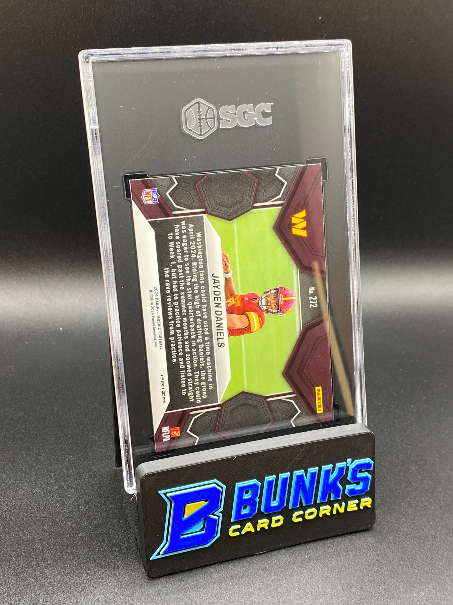 2024 Jayden Daniels Silver Prizm  RC SGC 10 (Box 42)