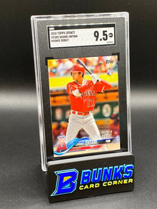 2018 Shohei Ohtani Rookie Debut SGC 9.5 (Box B46)
