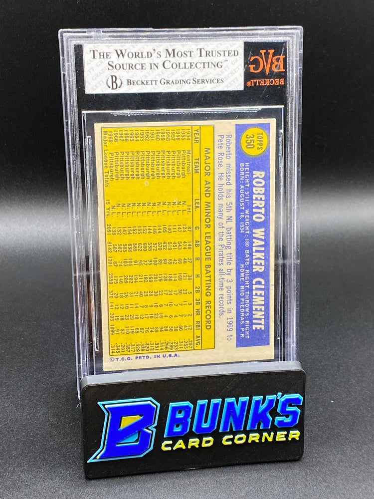 1970 Roberto Clemente Beckett 6