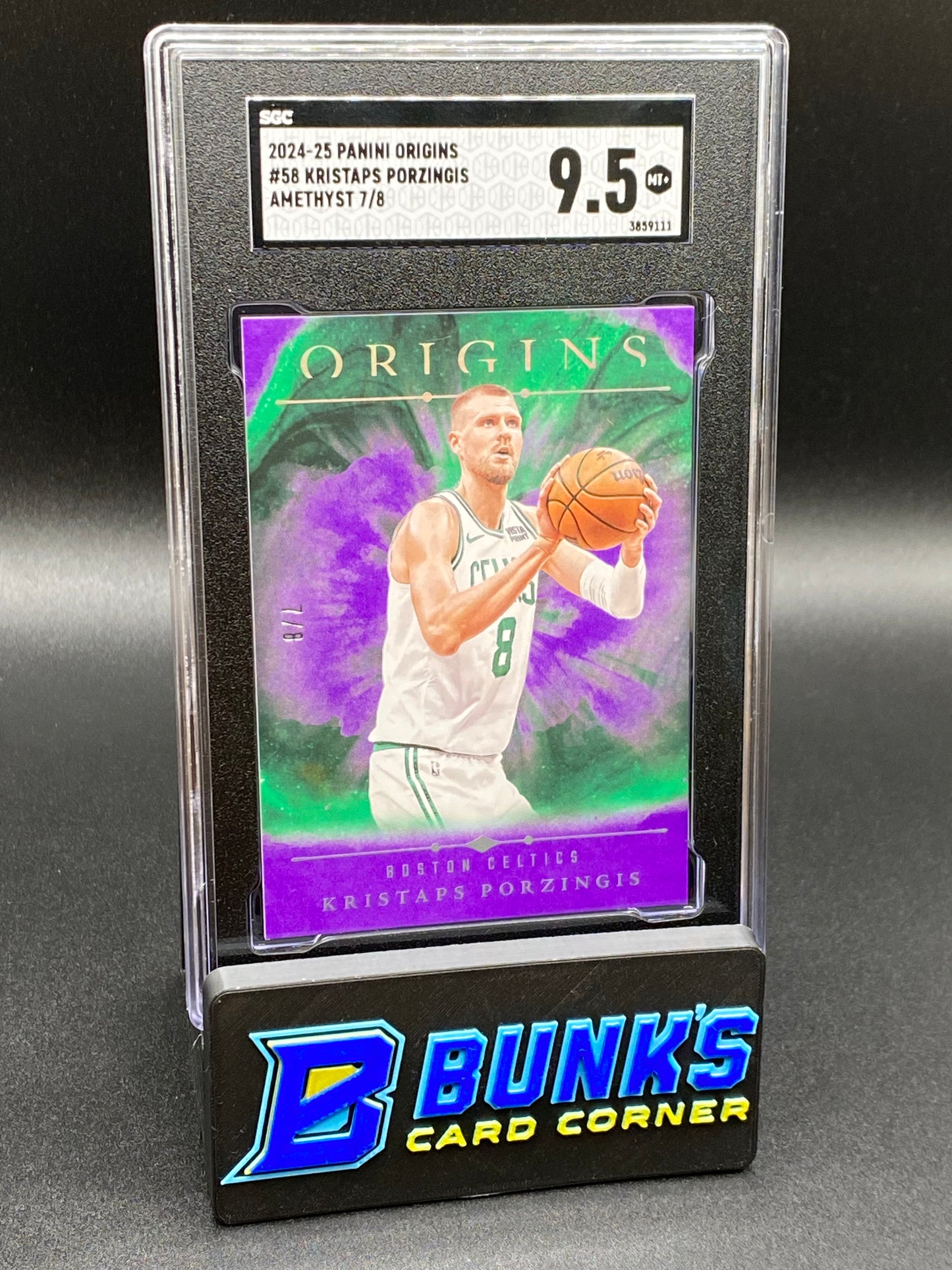 2024-25 Kristaps porzingis Amethyst SGC 9.5 (Box B46)