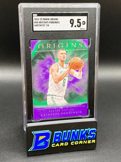 2024-25 Kristaps porzingis Amethyst SGC 9.5 (Box B46)