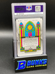 2021 Mike Trout St. GL Blue Donut Circles PSA 10 (Box B46)